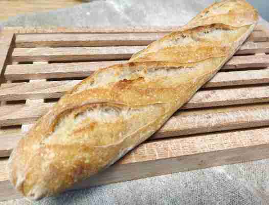 Baguette bise au levain - pain au levain à Quiévy